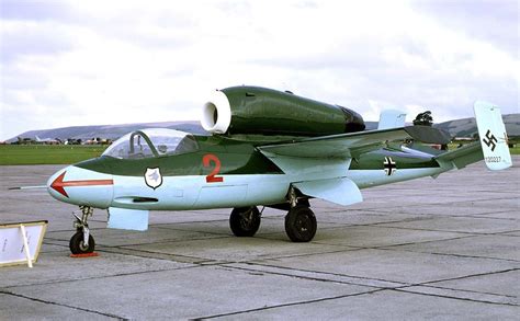 Heinkel He-162. | Aircraft, Heinkel he 162, Fighter jets