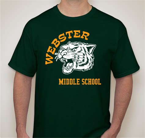 Webster Middle School - Nature's Classroom Custom Ink Fundraising