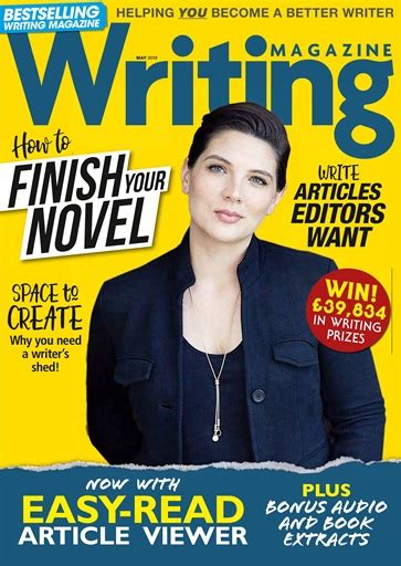 Writing Magazine - May 2019 Subscriptions | Pocketmags