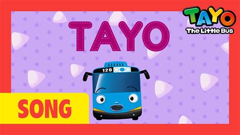 Tayo Song BINGO (Tayo Version) l Nursery Rhymes l Tayo the Little Bus - YouTube