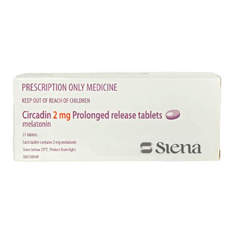 Circadin® 2mg 21s (Melatonin) Insomnia Siena, 43% OFF