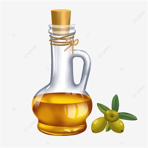 Olive Oil Hd Transparent, Olive Oil Pot, Pot, Cereal Oil Edible Oil Olive Oil, Vegetable Oil Can ...