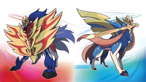 Zamazenta and Zacian, Pokemon Sword and Shield, 8K, #10 Wallpaper PC Desktop