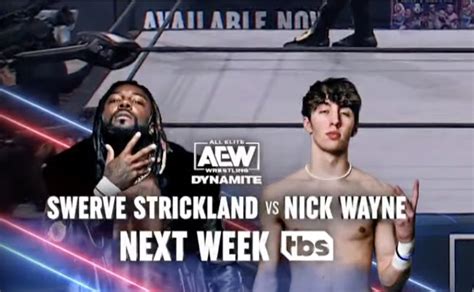 Nick Wayne Debut, Tournament Matches and more Action Announced For July 12th AEW Dynamite