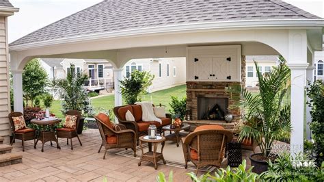 Pavilion with Outdoor Fireplace | Cozy Practical Beautiful