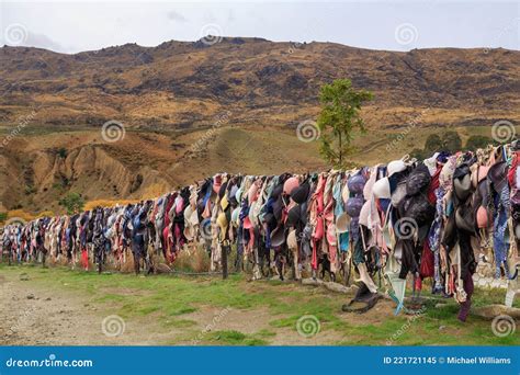 The Bra Fence in Cardrona, New Zealand, an Unusual Tourist Attraction ...