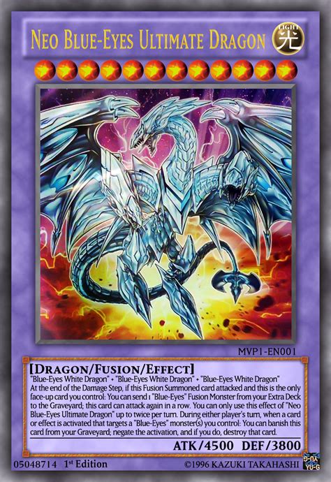 Neo Blue-Eyes Ultimate Dragon Yugioh OCG by yeidenex on DeviantArt