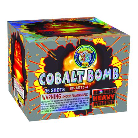 Cobalt Bomb - 36 Shots - Atlas Fireworks