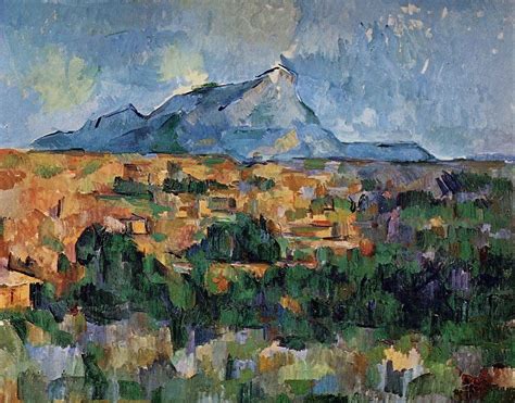 Mont Sainte Victoire 11 - Cezanne - oil painting reproduction - China Oil Painting Gallery