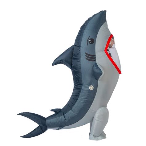 NEW FULL BODY SHARK INFLATABLE COSTUME HALLOWEEN FZ1151 – Uncle Wiener's Wholesale