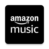 Amazon Music black app logo transparent PNG - StickPNG