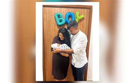 Cricketer Mayank Agarwal and wife Aashita blessed with a baby boy ...