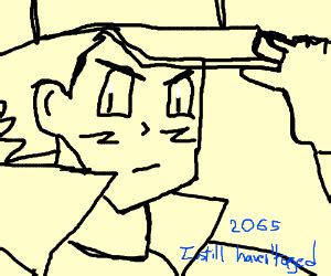 Ash Ketchum never ages - Drawception