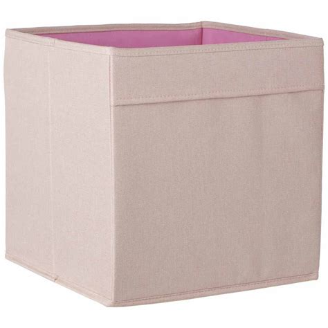 Storage Box Pink 30x30cm | Pink storage boxes, Stylish storage solutions, New homes