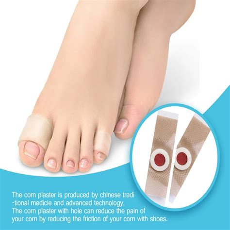 6pcs Toe Corn Pads Remover Pads Feet Care Medical Ointment Foot Corn Removal Plaster Health Care ...