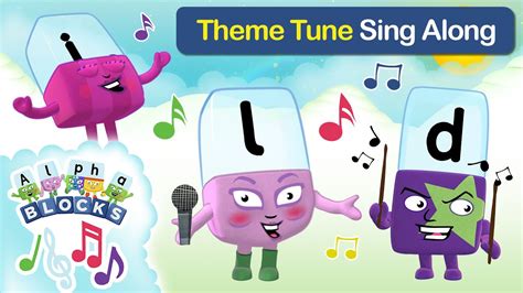 @officialalphablocks - Theme Tune Sing Along 🎵 🎶 | Learn to Spell with Music | #SingAlong - YouTube