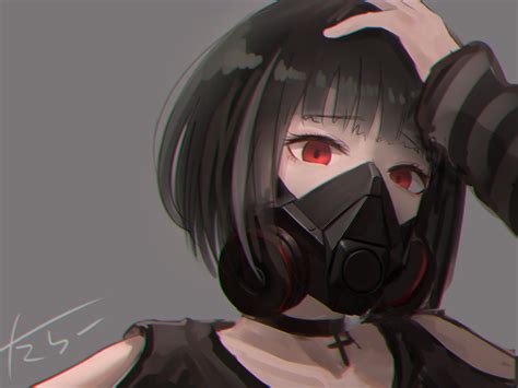 Anime Girl Wallpaper Mask - Anime Wallpaper HD