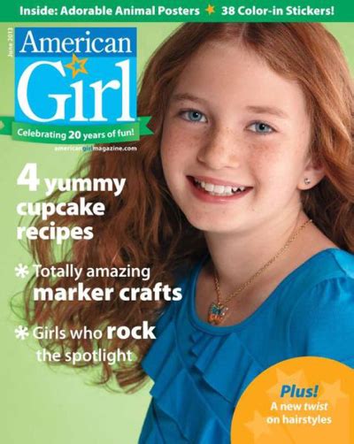 One-year subscription to American Girl for $15.95 through tomorrow (10/ ...