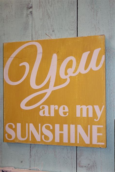 Items similar to You are my sunshine wooden sign on Etsy