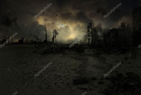 Background - apocalyptic scenario Stock Photo by ©DigitalArtB 21278305