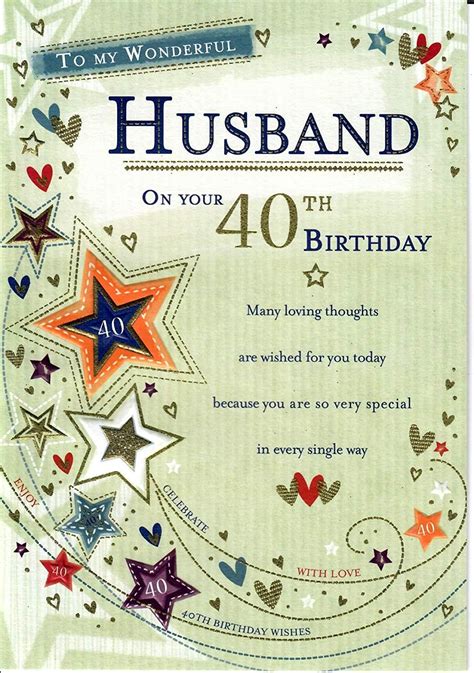 40Th Birthday Sayings For Husband - 150 Heart Touching Happy Birthday Wishes For Husband / May ...