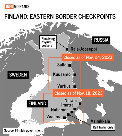 Frontex to support Finland amid rising migrant numbers at Russia border ...