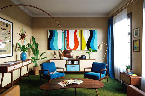 Mid-Century Modern Interior :: Behance