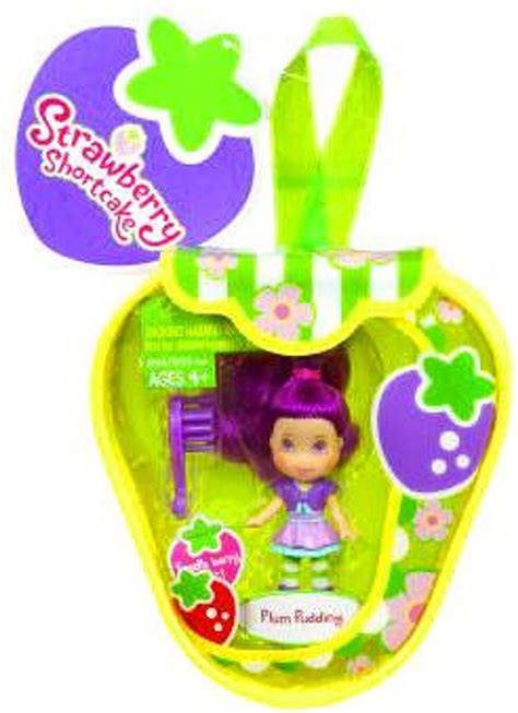 Strawberry Shortcake Plum Pudding Mini Doll Version 1 Hasbro Toys - ToyWiz