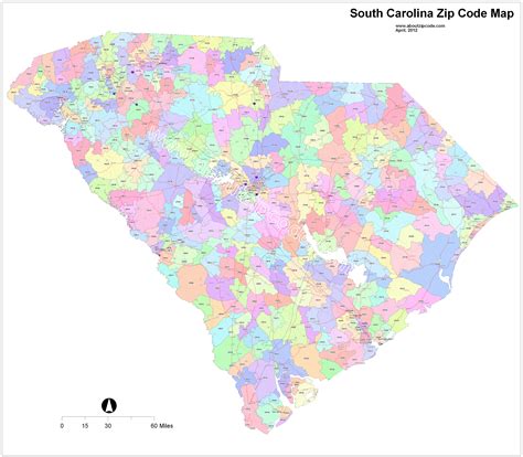 Anderson County Sc Zip Code Map - Map Of Massachusetts