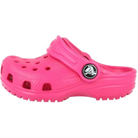 Crocs Kids Classic Clog Candy Pink Croslite - Clogs Sandals - Awesome Shoes