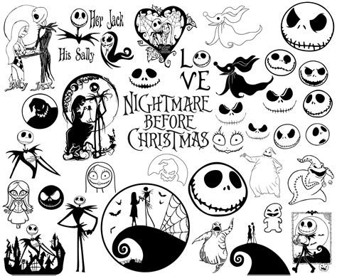 Nightmare before christmas svg Nightmare svg Christmas svg | Etsy ...