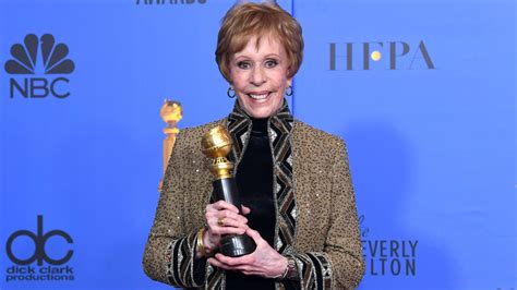 Carol Burnett Accepts Eponymous Award at Golden Globes, Makes Us Cry