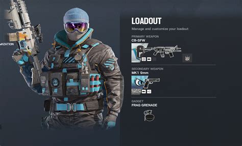 My buck loadout : r/R6SiegeFashionAdvice