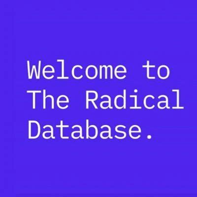 The Radical Database | Human Rights Connected
