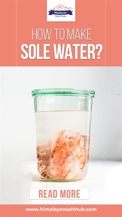 How to make sole water healthy sole recipe 2023 – Artofit