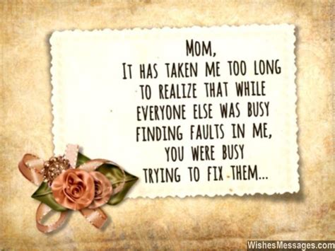 Thank You Mom: Messages and Quotes | Message for mother, Love you mom quotes, My mom poem