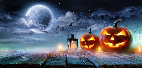 Free download | HD wallpaper: Holiday, Halloween, Jack-o'-lantern ...