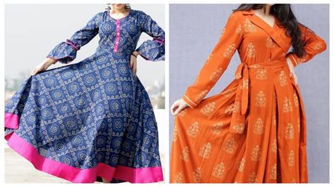 Latest maxi dress outfit ideas,floor length kurti designs,casual wear kurtis - YouTube