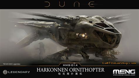 NEW: Dune: Harkonnen Ornithopter (mini-kit) from Meng-Meng-M