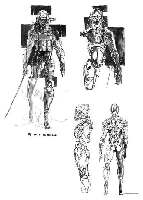 Metal Gear Raiden Concept Art - img-fisticuffs