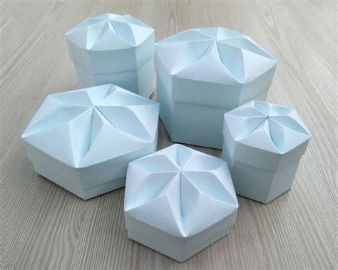 Elegant Origami Gift Boxes