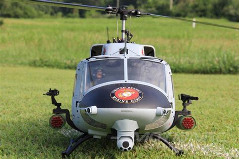 Roban UH-1N Marines 800 Size Scale Helicopter - ARF [RBN-212GR-8] Motion RC