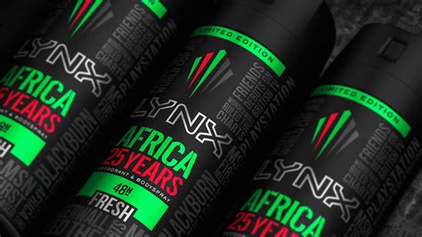 LYNX Africa 25 years Limited Edition Range on Packaging of the World - Creative Package Design ...