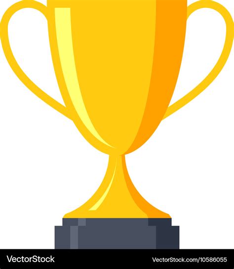 Trophy cup Royalty Free Vector Image - VectorStock