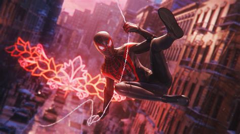 1366x768 Resolution Spider-Man Miles Morales 4K Marvels 1366x768 Resolution Wallpaper ...