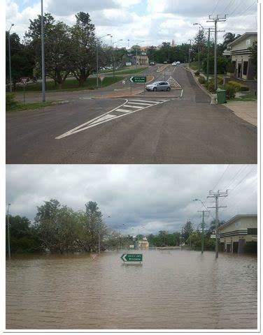 The 2013 Gympie Flood in pictures - then and now - Gympie