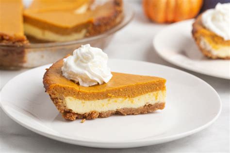 Pumpkin Cream Cheese Pie - Recipe Boy