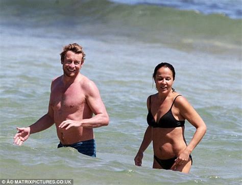 Simon Baker opens up about wife of 16 years | Daily Mail Online