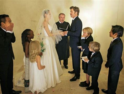 Angelina And Brad Wedding Pictures