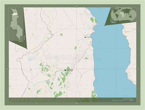 Rumphi, Malawi. OSM. Labelled Points of Cities Stock Illustration ...